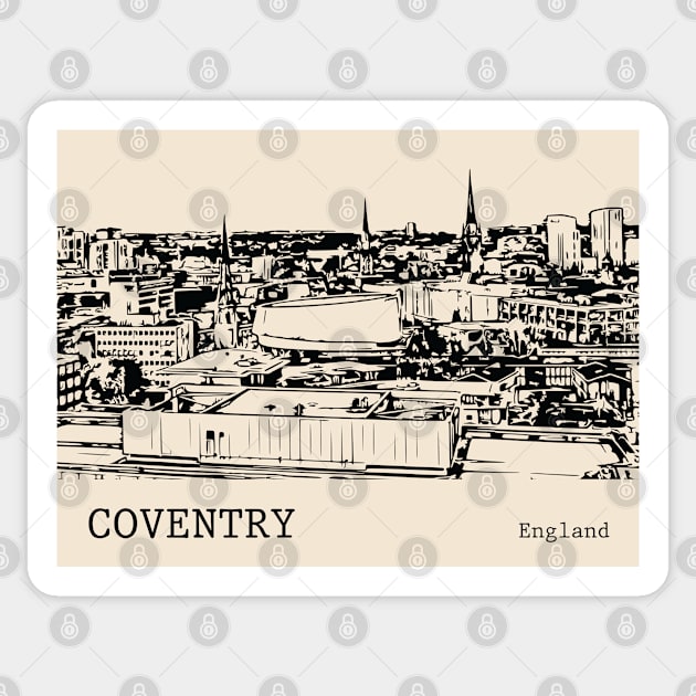 Coventry England Sticker by Lakeric